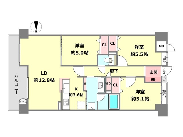 間取り：328000684735