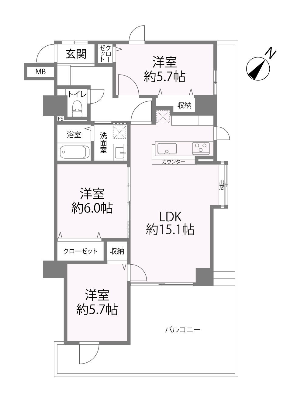 間取り：312001297245