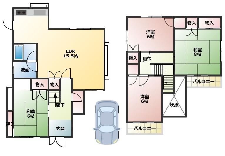 間取り：329000133915