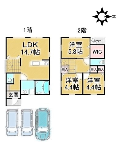 間取り：346000044958