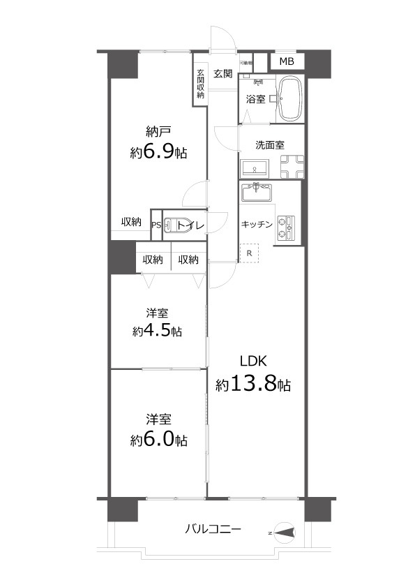 間取り：328000642585