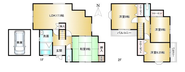間取り：329000135551