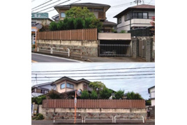 北本市　下石戸下　土地の外観