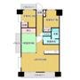 三愛シティライフ今宿駅2の間取り