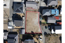 甲斐市中下条　売地①の外観