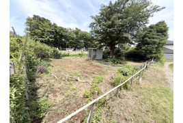 四街道市和良比資材置場の外観