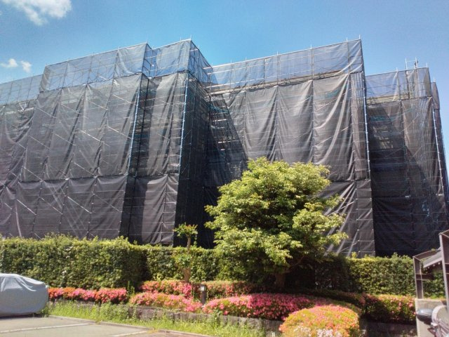 大規模修繕工事中
