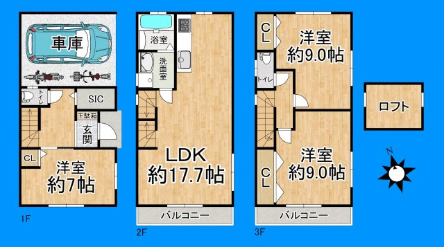 間取り：327002331877