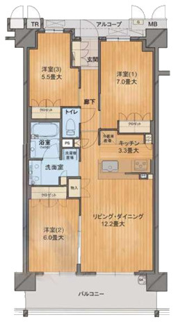 間取図