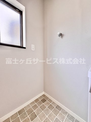 洗濯機置き場です