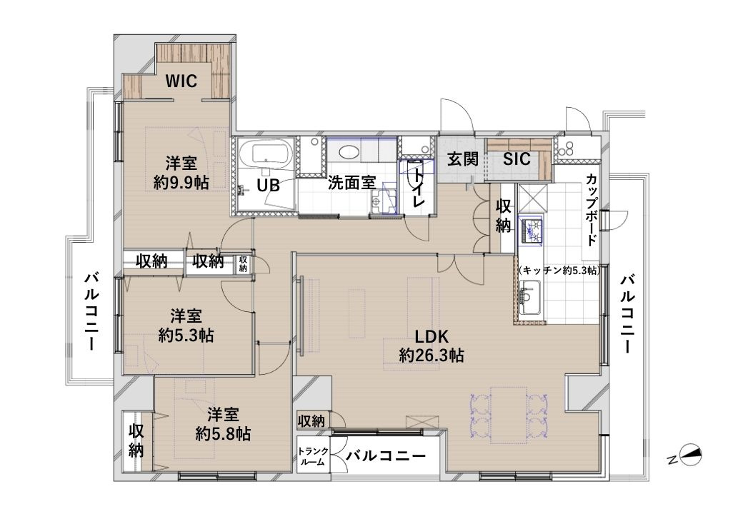 間取り：313004743660