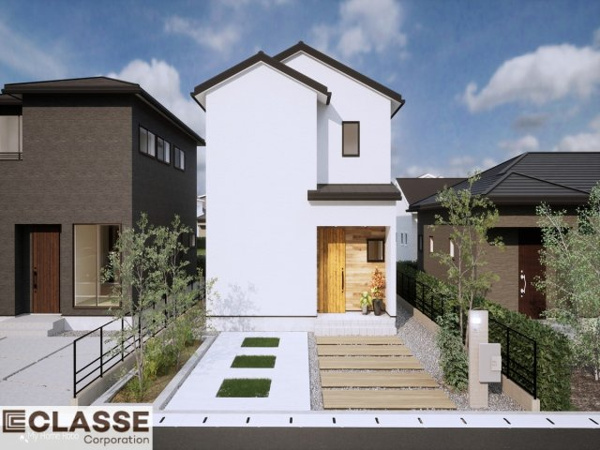 【城陽市富野南清水 売土地 建築条件付きの完成予想図】