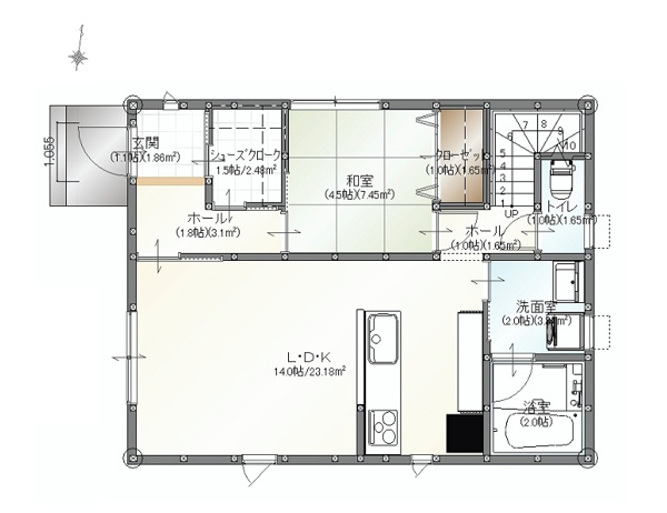 【則松三丁目（2期）の間取り】