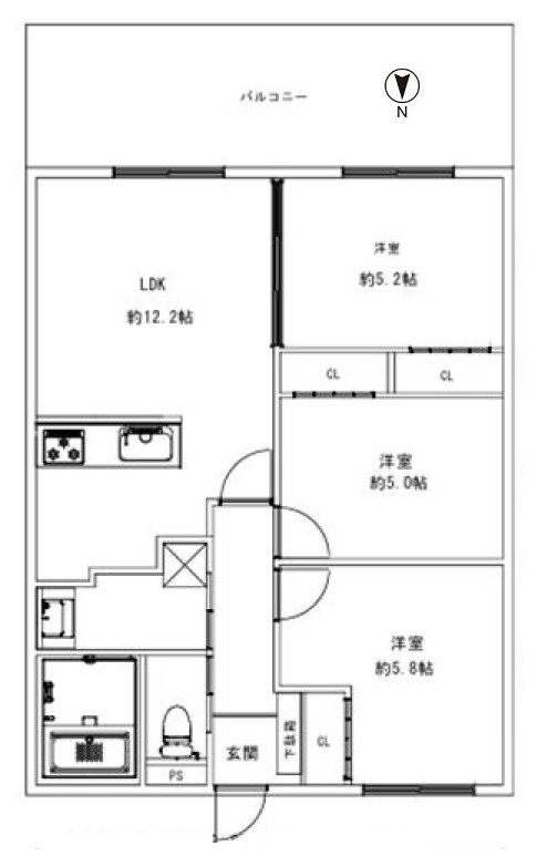 間取り：327002233885