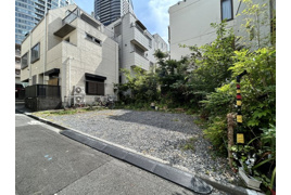 港区赤坂4丁目 建築条件なし土地の外観