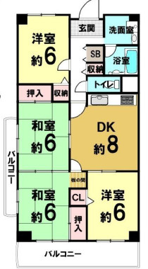 間取り：328000453096