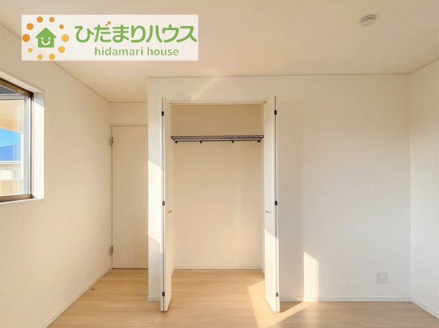 クローゼットタイプの収納は荷物がどこにあるかすぐに見つかります！