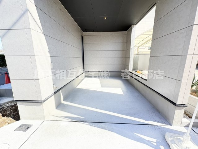 雨風から愛車を守るビルトイン車庫