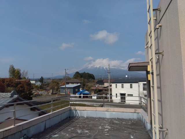 敷地からは富士山が望めます。