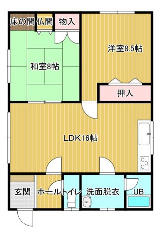 間取り：301000109622