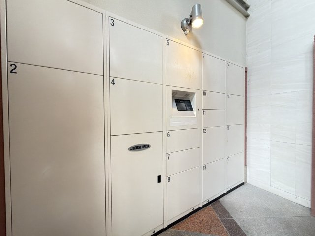 〇宅配BOXで留守中の荷物も安心らくらく受取りできます