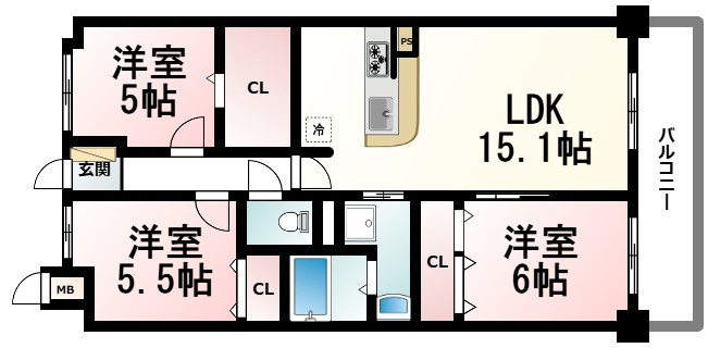 間取り：325000126709