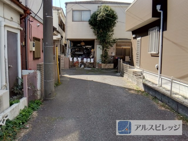 前面道路の様子です（2026年2月撮影）
