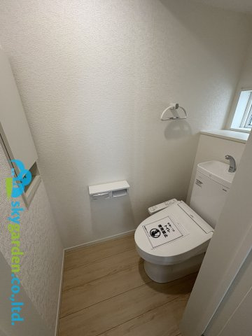 トイレもきれいです