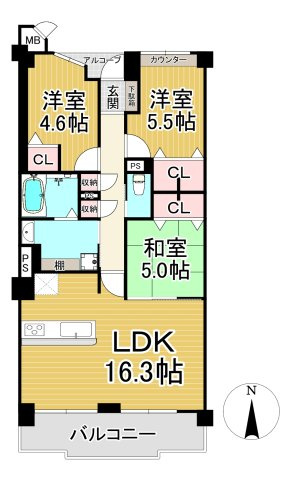 間取り：328000684787