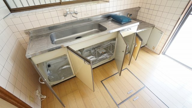 ひろびろキッチン　収納も充実