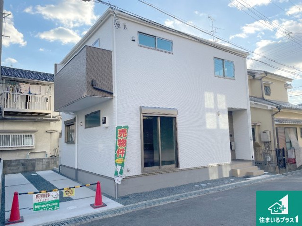 【現地説明会開催　城陽市富野南清水　第1期　新築一戸建ての外観】