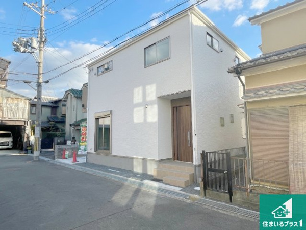 【現地説明会開催　城陽市富野南清水　第1期　新築一戸建ての外観】