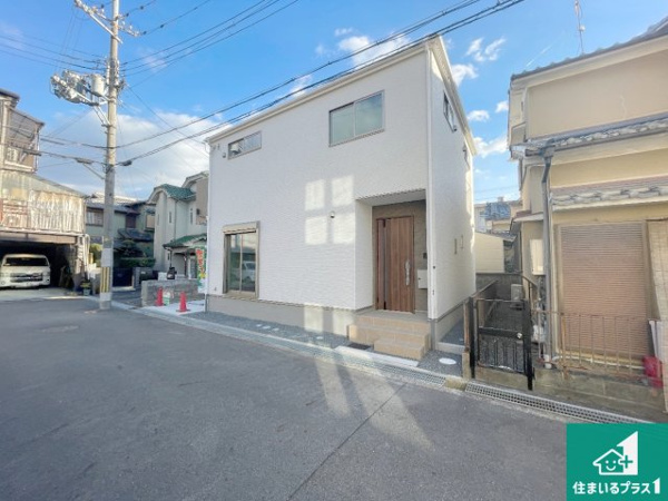 【現地説明会開催　城陽市富野南清水　第1期　新築一戸建ての外観】