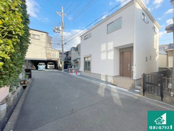 【現地説明会開催　城陽市富野南清水　第1期　新築一戸建ての外観】