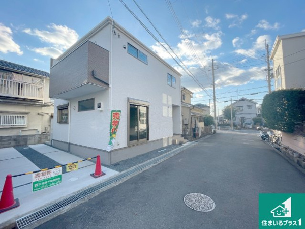 【現地説明会開催　城陽市富野南清水　第1期　新築一戸建ての外観】