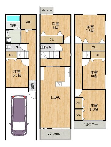 間取り：327002686782