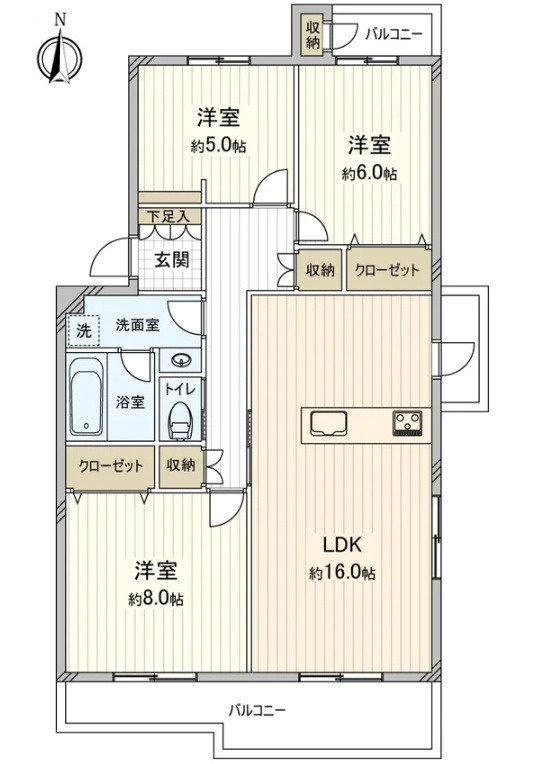 間取り：334000258716