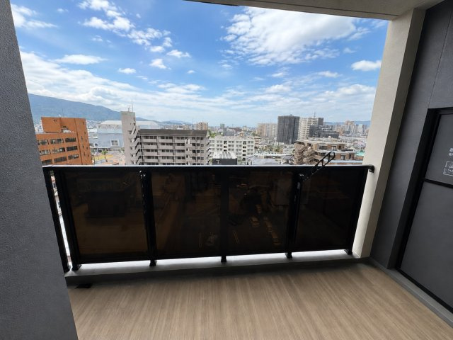 陽当たり良好なバルコニーです