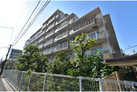 藤和川崎ハイタウンの外観
