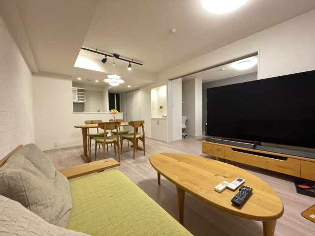 居心地の良いLDKは、家族が自然と集まる空間に。　