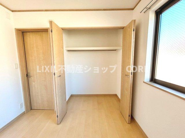 全居室にクローゼットを完備！居室空間をより広く隅々までお使いいただけますね。