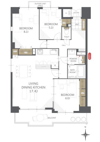 間取り：328000596086