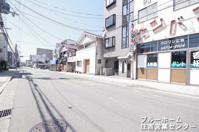 別角度からの前面道路です！