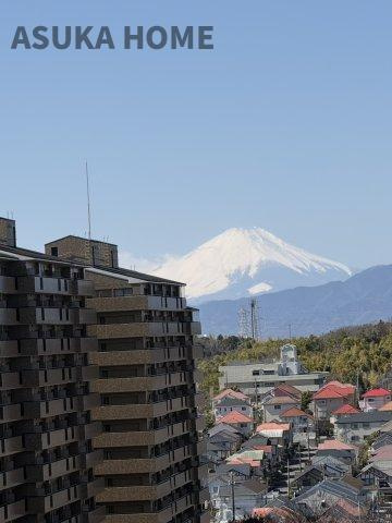 晴れた日は富士山を望める眺望です。