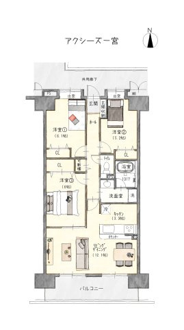 間取り：323000496890