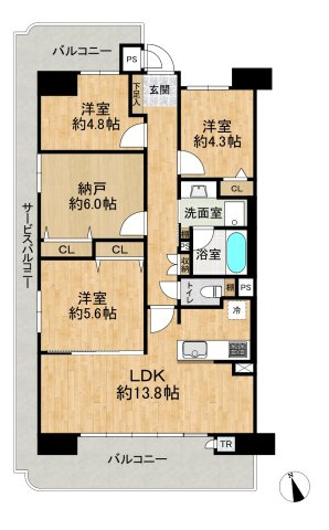 間取り：327002865583