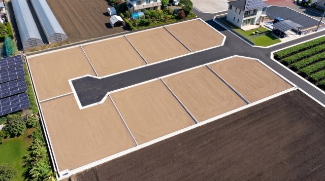 下野市薬師寺　全8区画　分譲地イメージ図です♪