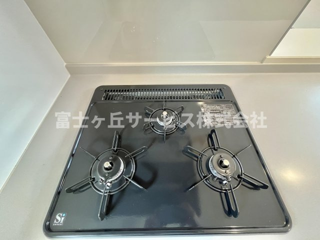 3口コンロです