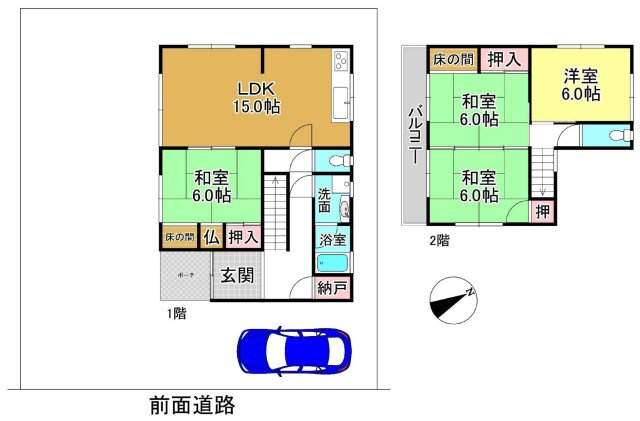 間取り：325000096372