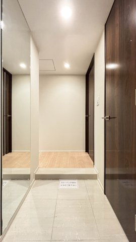 きれいな玄関です